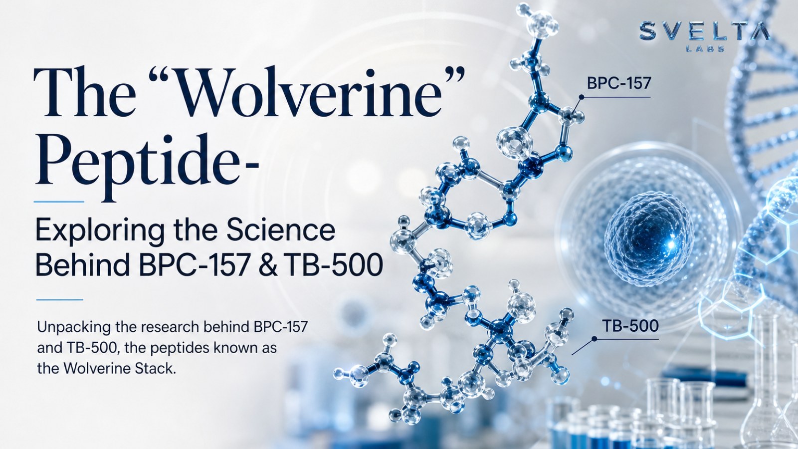 The “Wolverine” Peptide- Exploring the Science Behind BPC-157 & TB-500